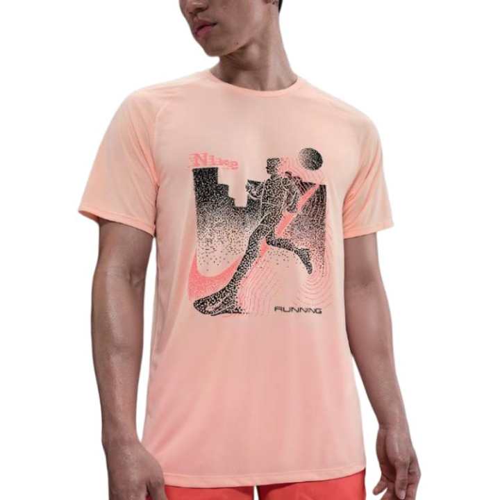 Nike Nike Clothing T Shirts Men's Coral Crew Neck
