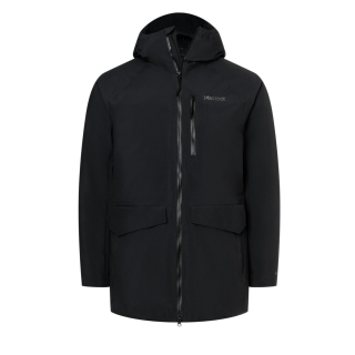 Marmot Jackets Men's Black Hooded Thickened Other
