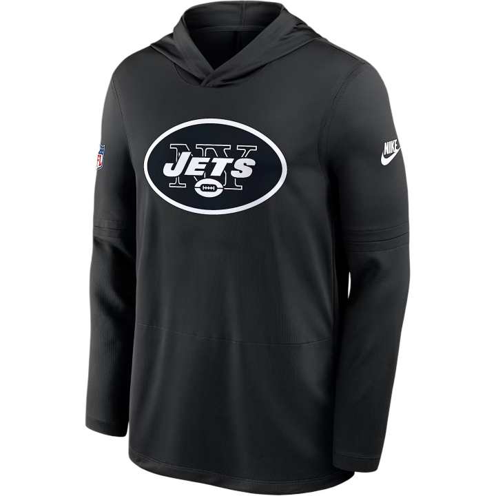 Nike Nike New York Jets Pass Accuracy Men's Nike Dri-FIT Nfl Long-Sleeve Hooded Top