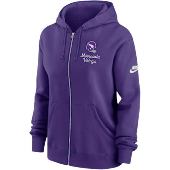 Nike Nike Minnesota Vikings Phoenix Rewind Women's Nike Nfl Full-Zip Hoodie