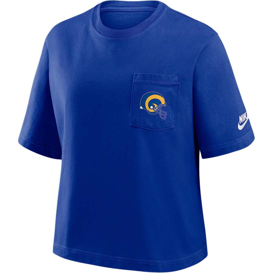 Nike Nike Los Angeles Rams Rewind Pocket Boxy Women's Nike Nfl T-Shirt