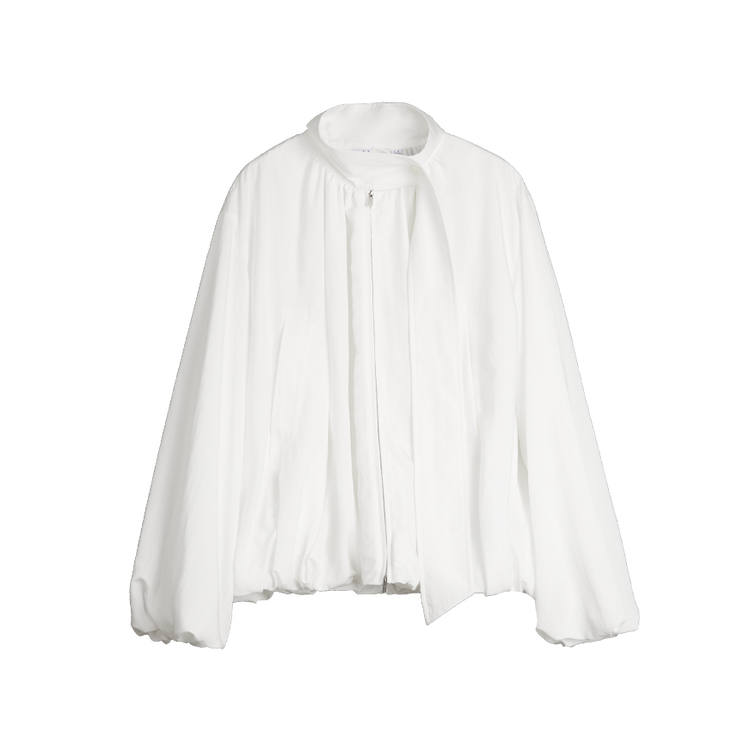 ELLE Cropped Coats Women's Stand Collar Moderate