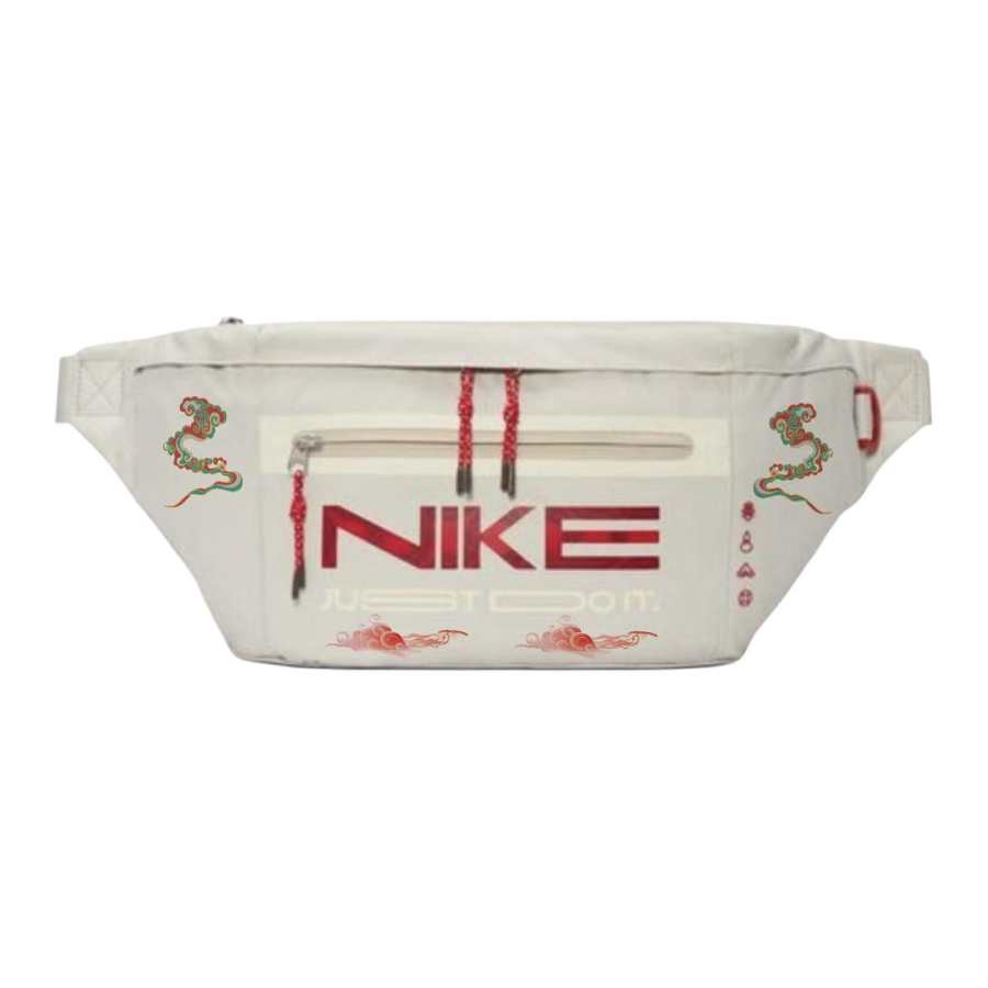 Nike Nike Fabric Fanny Pack, Shoulder Bag, Crossbody Bag Regular Unisex Beige