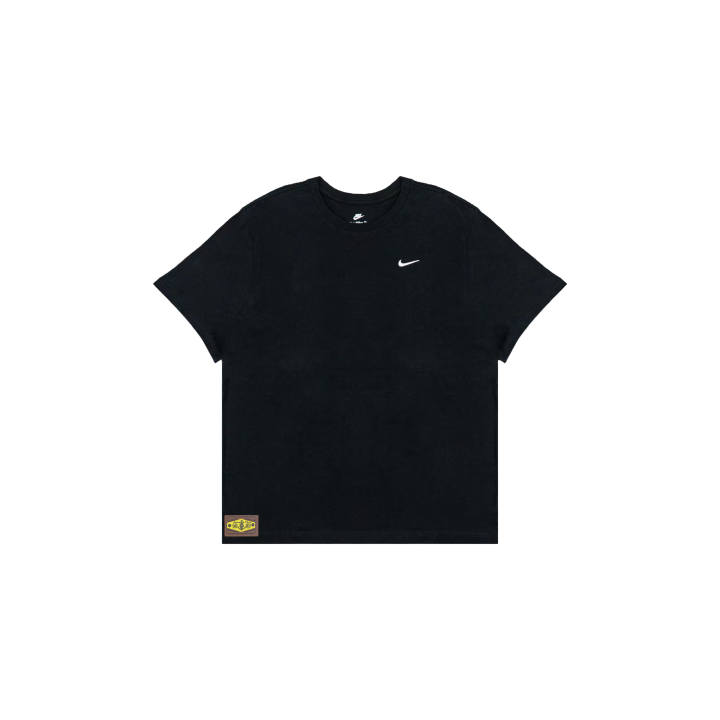 Nike Nike Sportswear T Shirts Men's Black Crew Neck Straight Fit