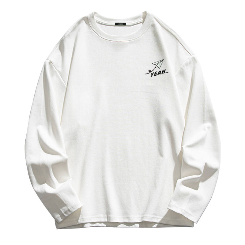 MINISO T Shirts Unisex Crew Neck Moderate Heavyweight