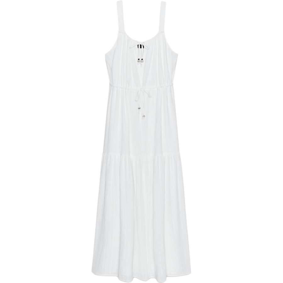 ZARA Slip Dresses Women's White Moderate