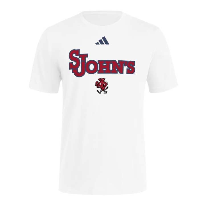 Adidas Adidas Free Shipping With AdiClub St. John's Icon Logo Tee
