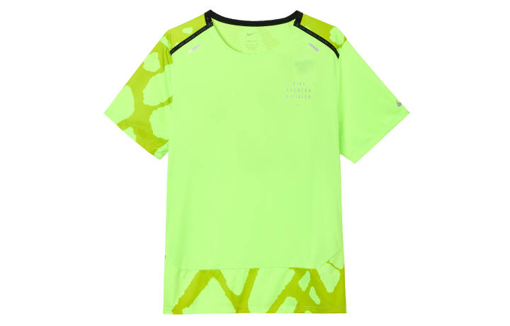 Nike Nike T Shirts Men's Green Crew Neck Thin Straight Fit