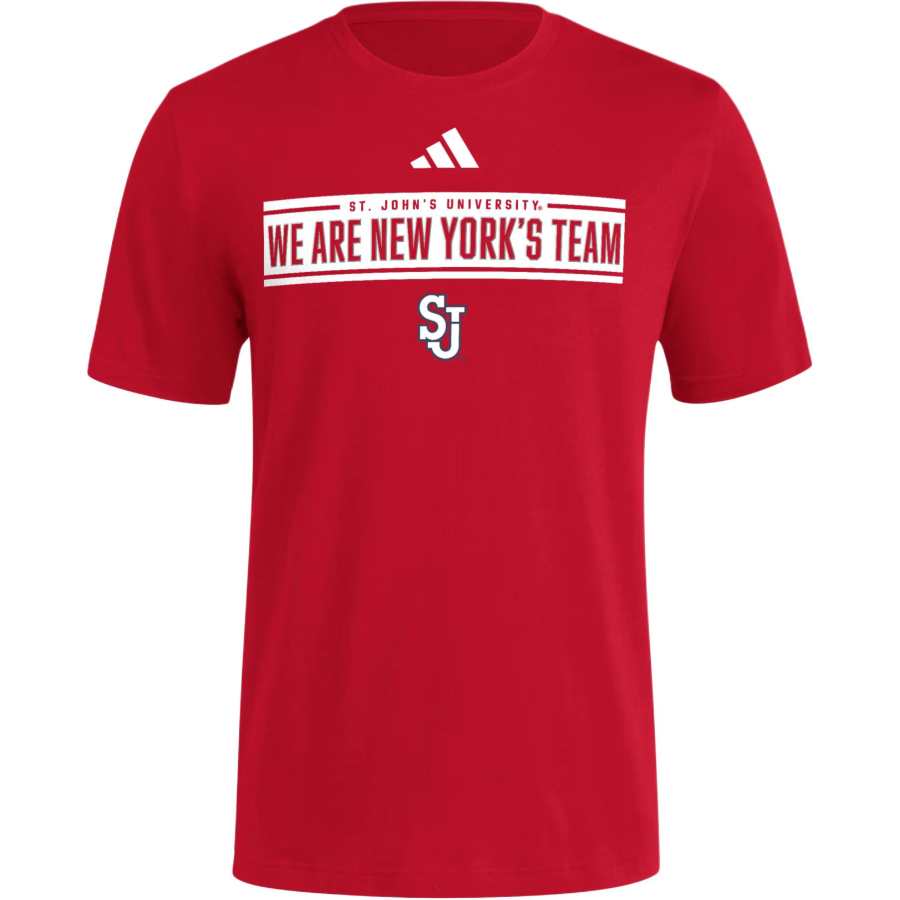 Adidas Adidas Free Shipping With AdiClub St. John's We Are New York's Team Tee