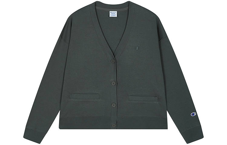 Champion Sweatshirts Women's V Neck Moderate Cardigan