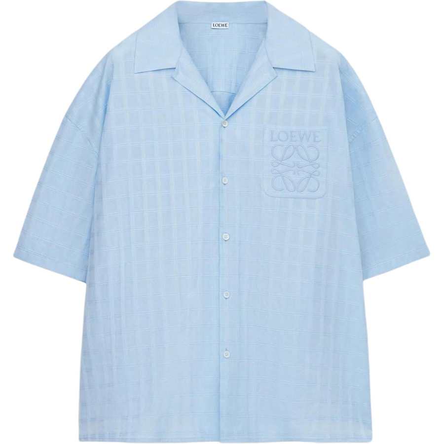 LOEWE LOEWE FW25 Shirt Men's Light Blue