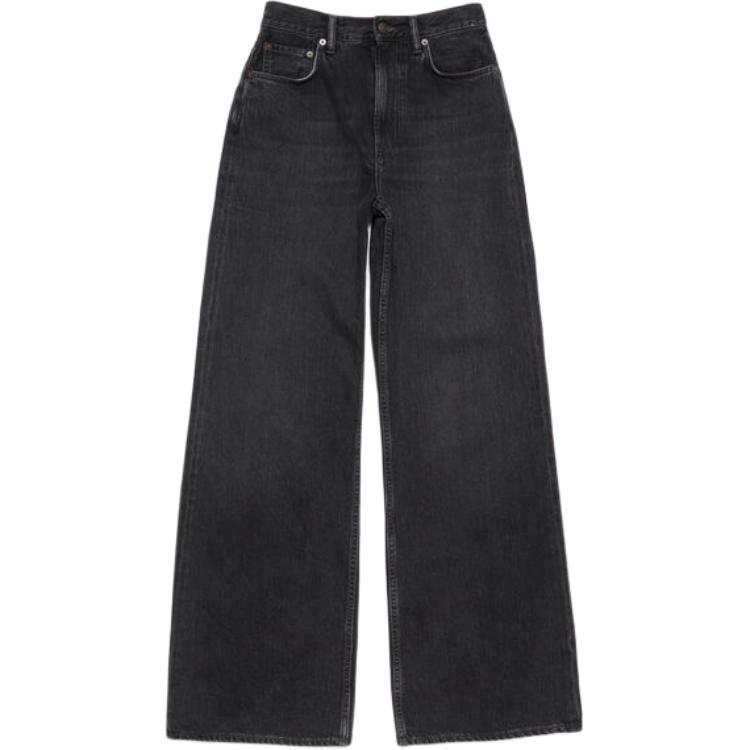 Acne Studios Acne Studios 2022F high-rise wide-leg jeans