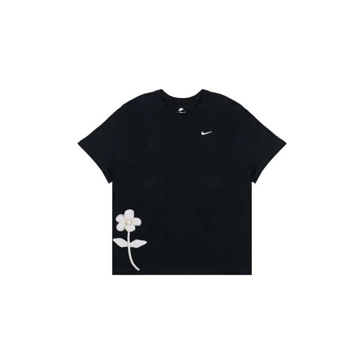 Nike Nike Sportswear T Shirts Men's Black Crew Neck Moderate Straight Fit