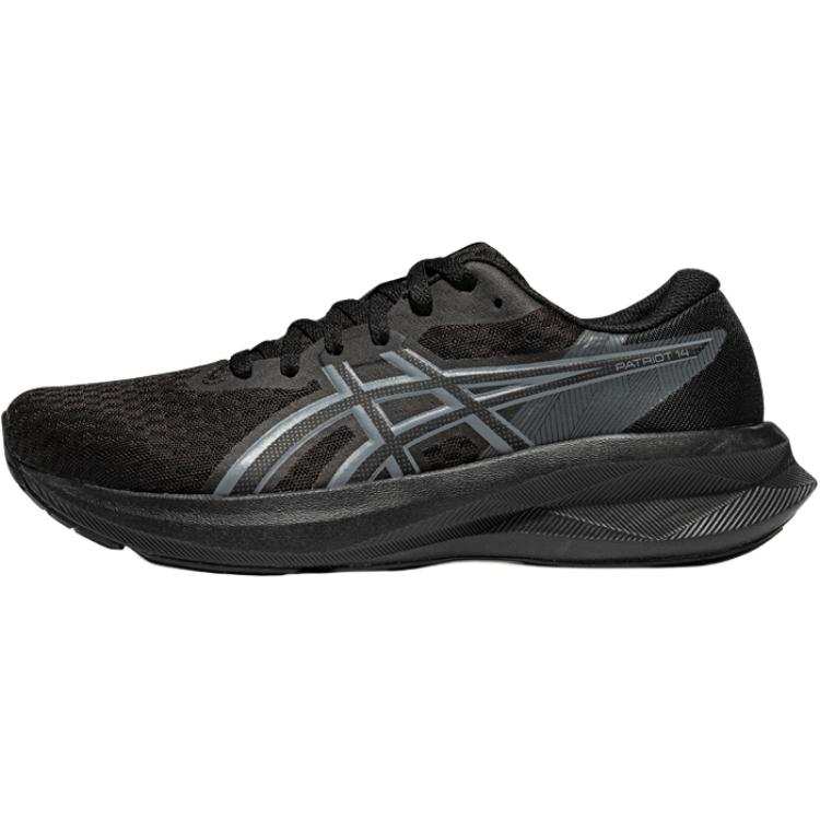 ASICS Abrasion Resistant Breathable Rebound Racing Running Shoes Men's Black