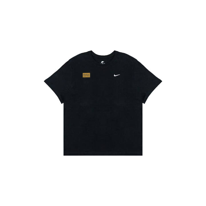 Nike Nike Sportswear T Shirts Men's Black Crew Neck Moderate Straight Fit