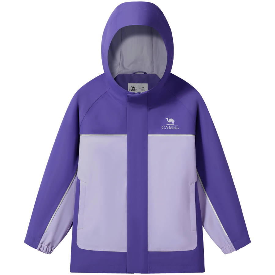 CAMEL CAMEL Kids Windbreaker Jackets Hooded Moderate