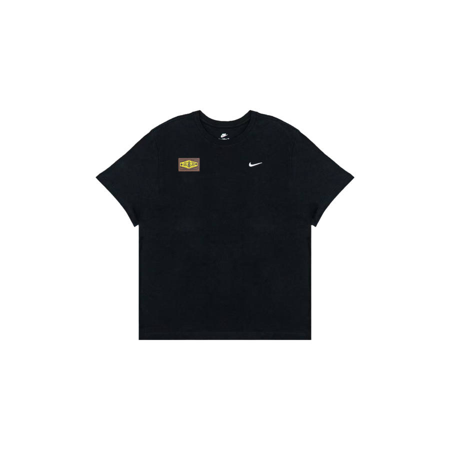 Nike Nike Sportswear T Shirts Men's Black Crew Neck Straight Fit