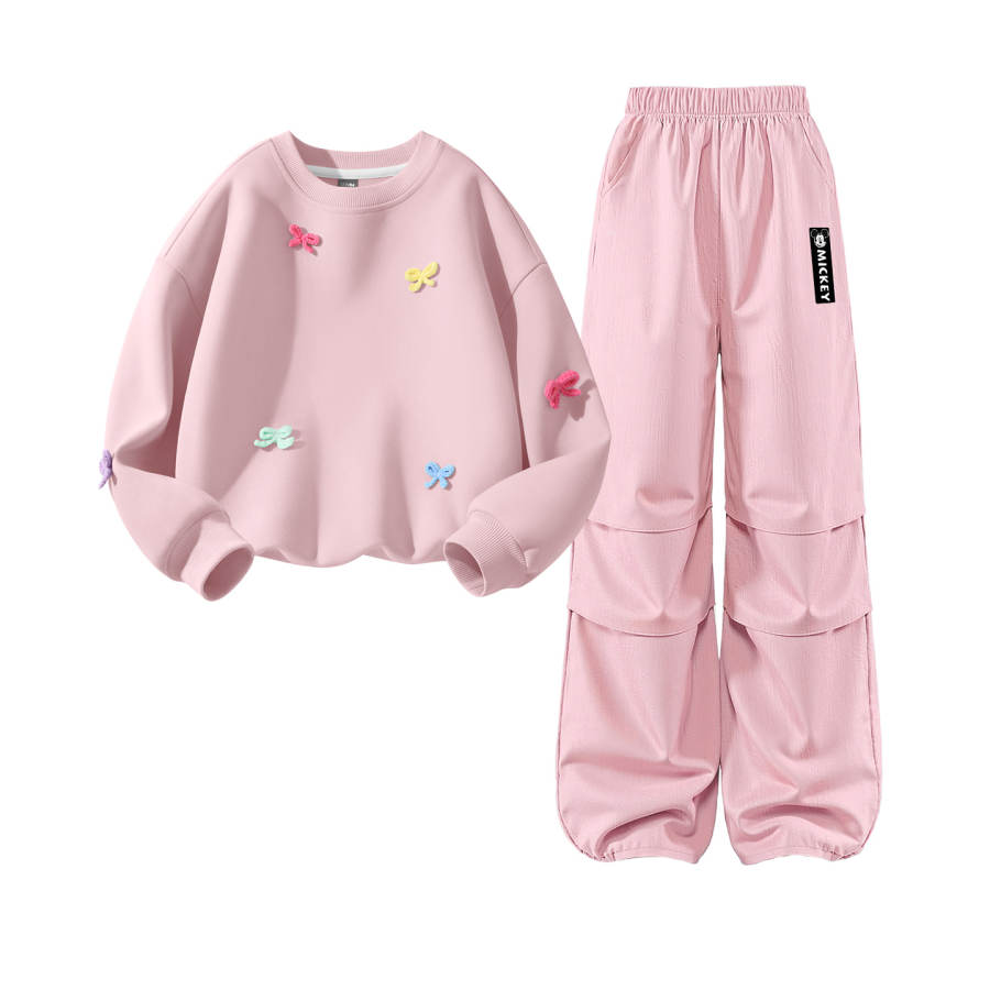 Disney Kids Casual Sportswear Crew Neck Moderate
