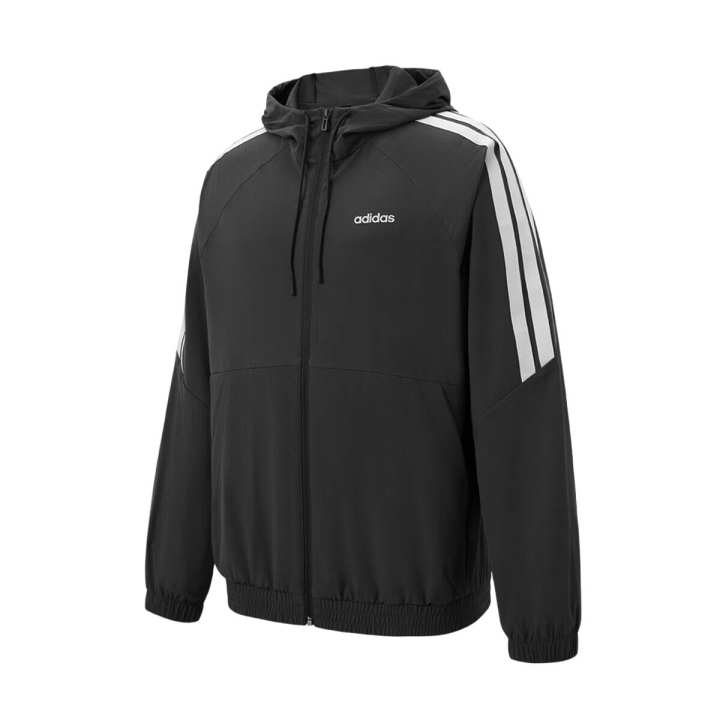 Adidas Adidas Jackets Men's Black Hooded Moderate Other