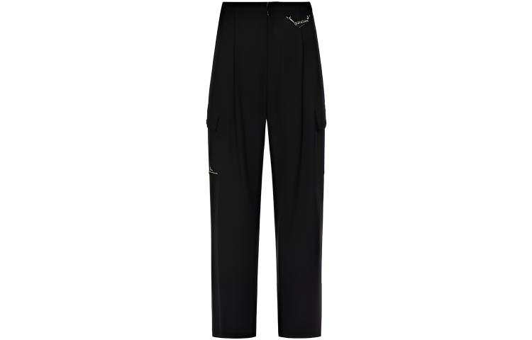 EVISU Casual Pants Women's Black Moderate Wide Leg Pants