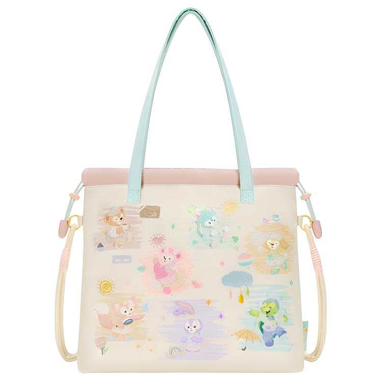 Disney Polyester Tote Bag, Shopping Bag, Shoulder Bag Unisex Multicolor