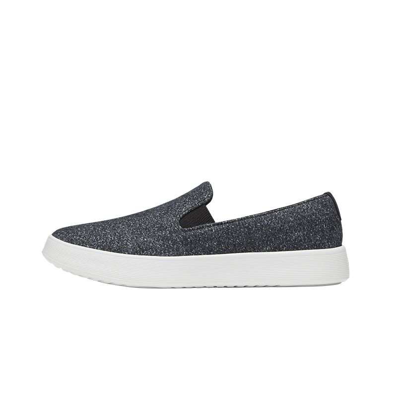 Allbirds Wool Cruiser Slip On Low top Casual Shoes Men's Dark Gray