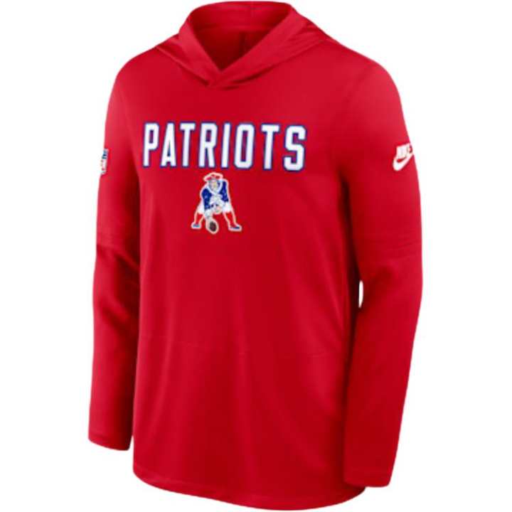 Nike Nike New England Patriots Pass Accuracy Men's Nike Dri-FIT Nfl Long-Sleeve Hooded Top