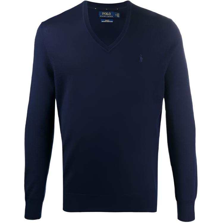 Polo Ralph Lauren 【New Season】logo embroidered V-neck jumper