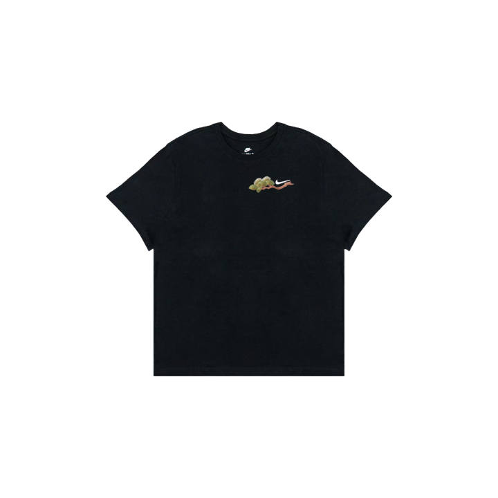 Nike Nike Sportswear T Shirts Men's Black Crew Neck Straight Fit