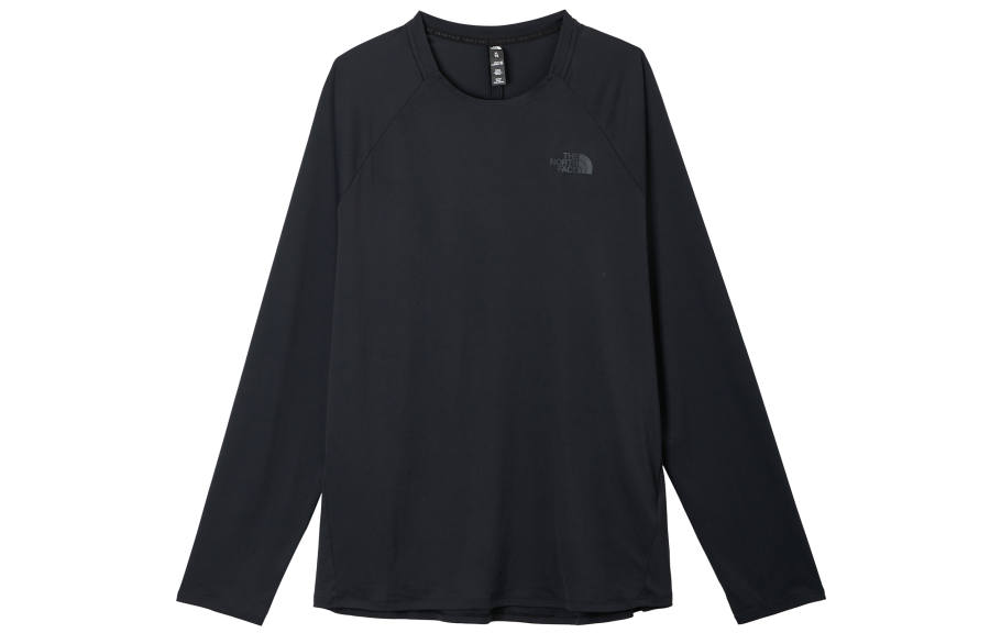 THE NORTH FACE T Shirts Men's Black Crew Neck Moderate Straight Fit