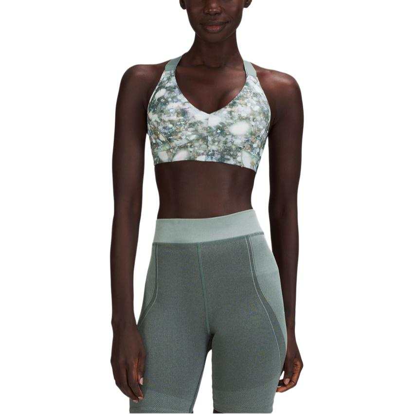 Lululemon LAB Collection Sports Underwear Women's Camouflage Snowflake Green Moderate