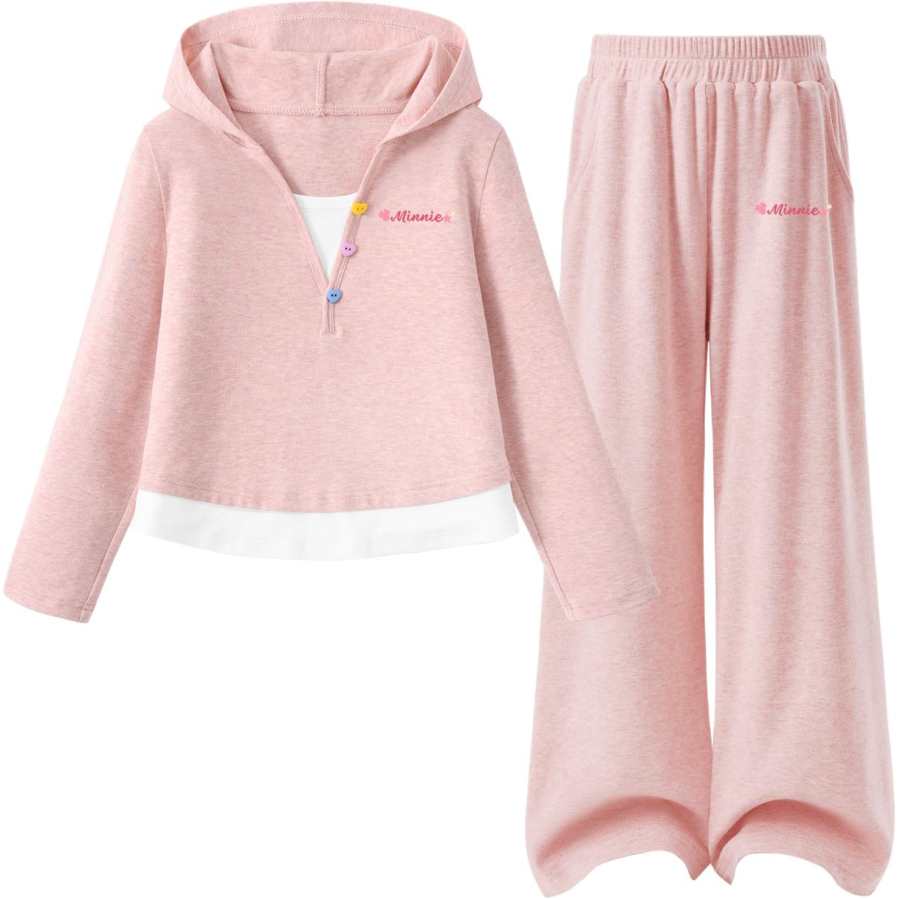 Disney Kids Casual Sportswear Crew Neck Moderate