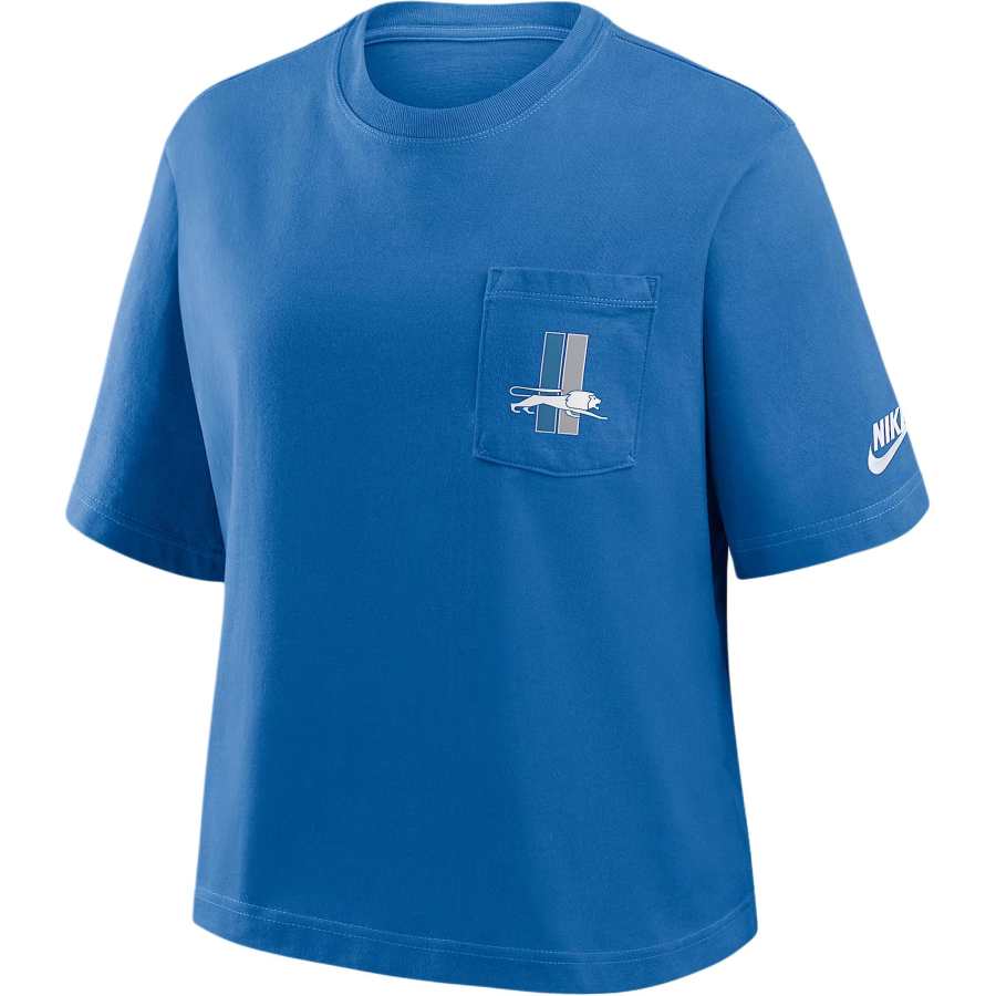 Nike Nike Detroit Lions Rewind Pocket Boxy Women's Nike Nfl T-Shirt