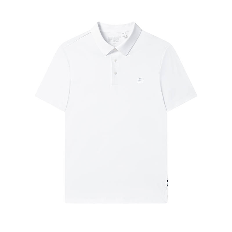 FILA WHITE Polo Shirt Men's Standard White