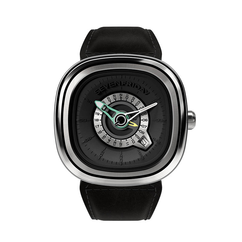 SEVENFRIDAY Mechanical Movement Men's Watches Watch Black Dial