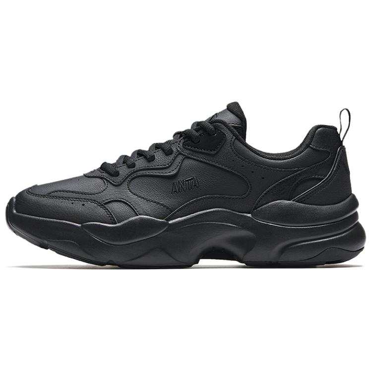 Anta Wear resistant And Waterproof Low top Casual Shoes Men's Black