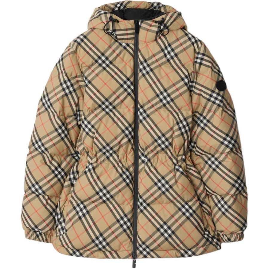 Burberry Burberry Vintage Check pattern puffer jacket