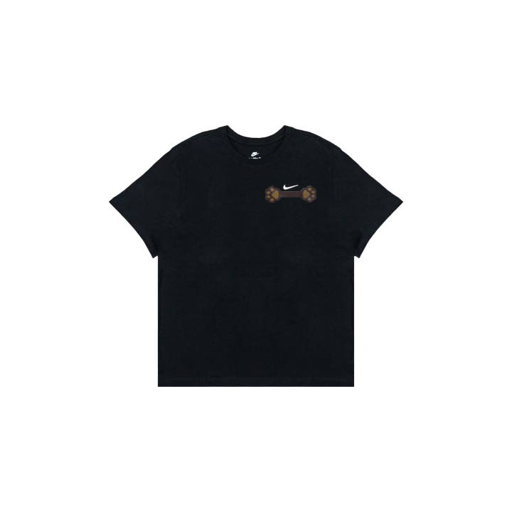 Nike Nike Sportswear T Shirts Men's Black Crew Neck Moderate Straight Fit