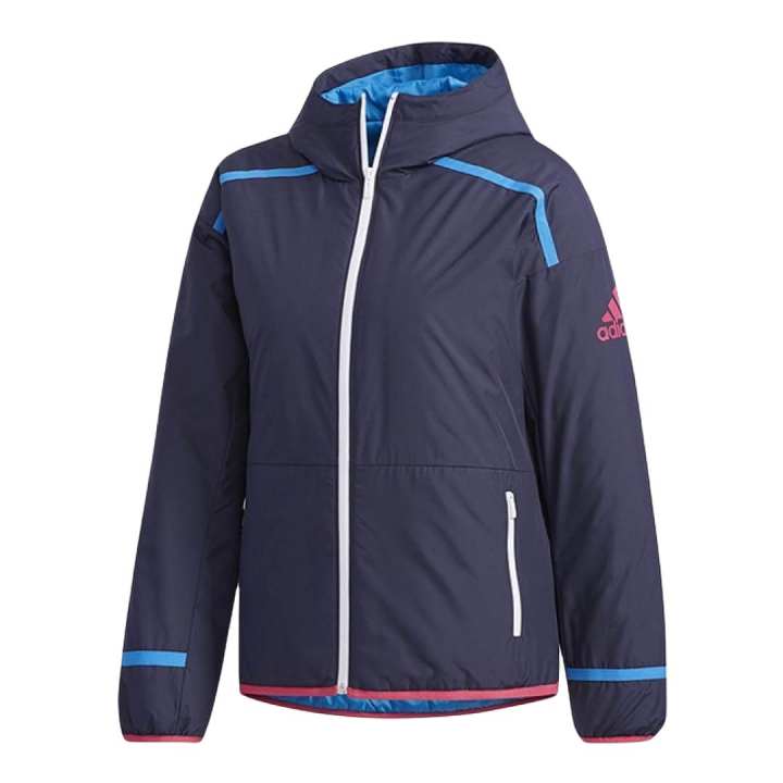 Adidas Adidas Jackets Women's Blue Hooded Moderate Other
