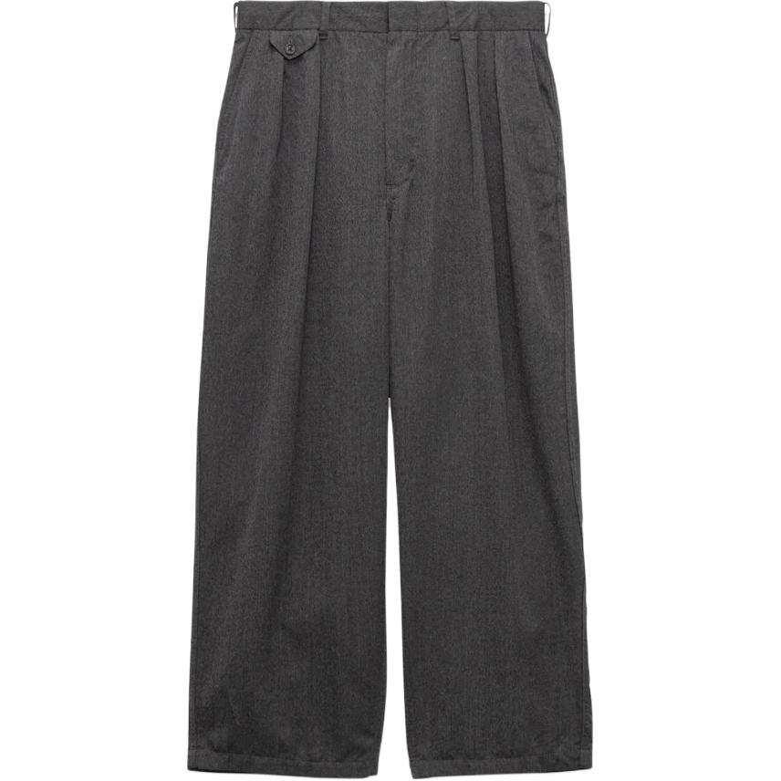 Nanamica FW25 Wool Gabardine Pleat Pants Casual Pants Men's