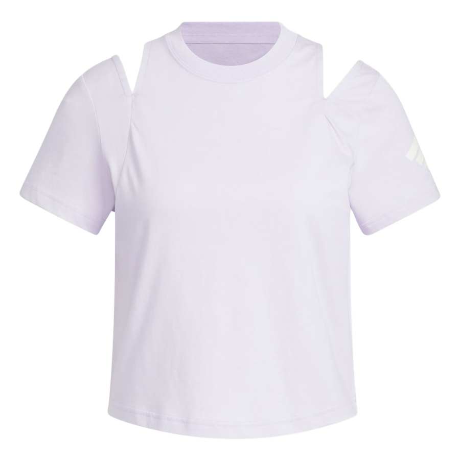 Adidas Adidas FOS T Shirts Women's Light Purple Crew Neck Moderate Other
