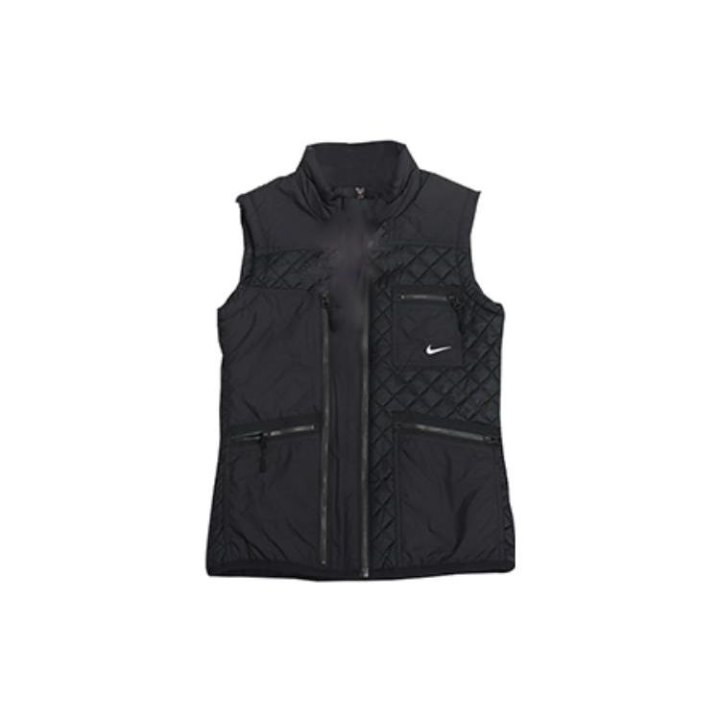 Nike Nike Vests Women's Black Stand Collar Moderate Other