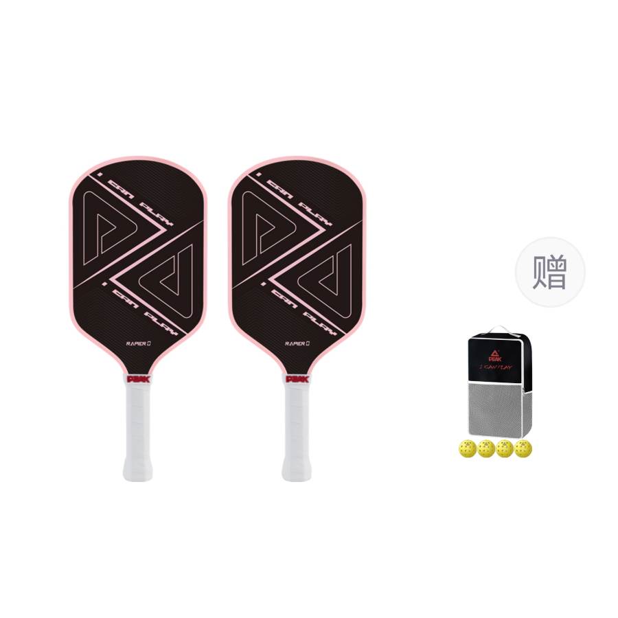 PEAK Orchid Pickleball Paddles Carbon Fiber PP Honeycomb Panel Sports Training Competition Unisex 412*183*16mm