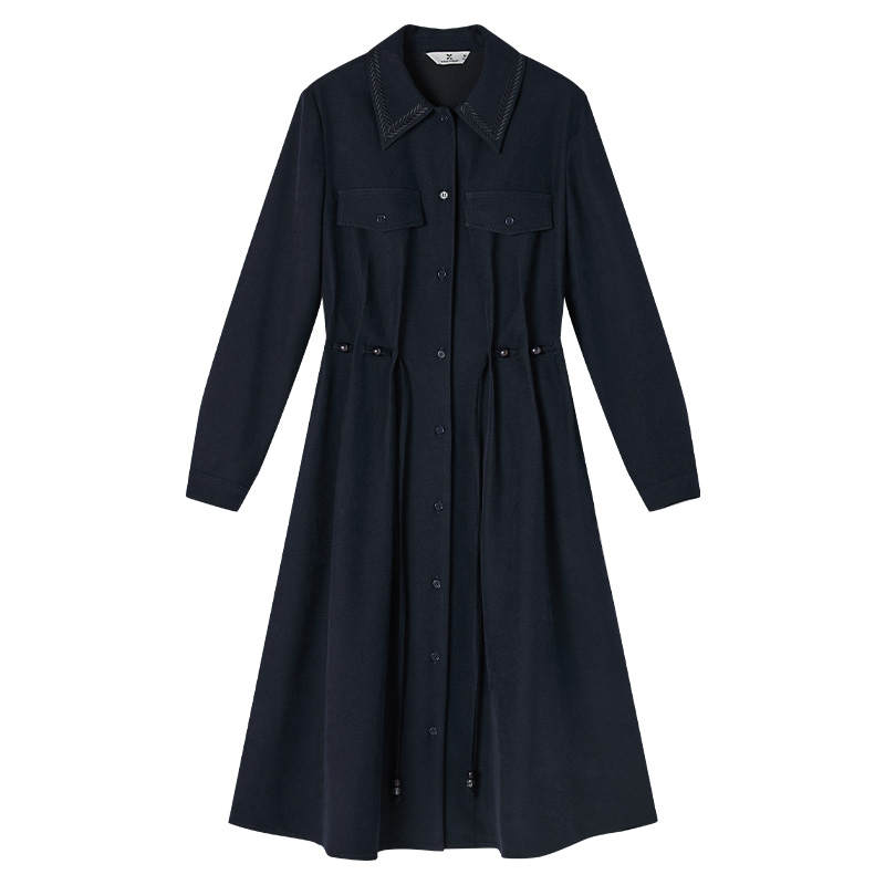 XIANGYING Long Sleeved Dress Women's