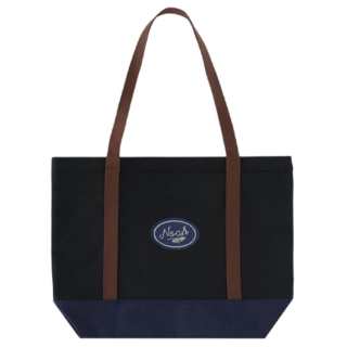 NOAH Cotton Tote Handbag Regular Unisex Black