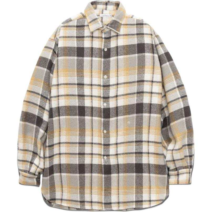 Nanamica FW25 Heavy Flannel Shirt Unisex