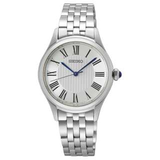 SEIKO Quartz Movement Stainless Steel Strap Watch 29.6mm Women's Watch White Dial