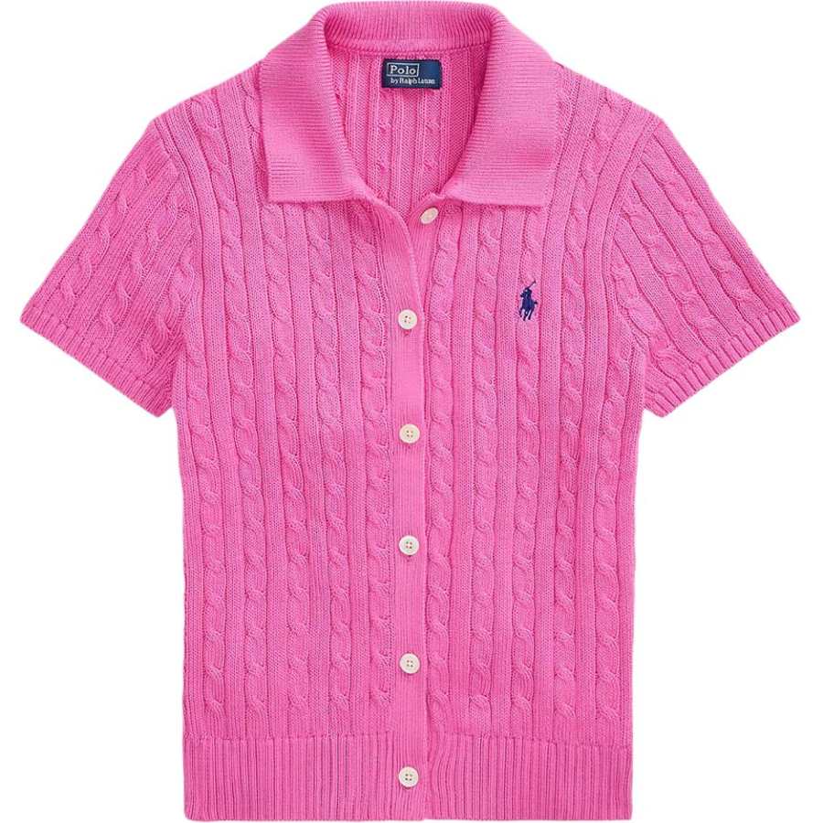 Polo Ralph Lauren Knitwear Slim Fit Women's Pink