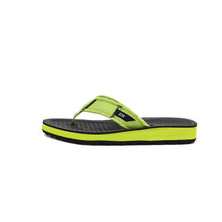 ZVA Quiet Abrasion Resistant Slip Resistant Quiet Abrasion Resistant Slip Resistant Flip Flops Men's Oxygen Lime Green