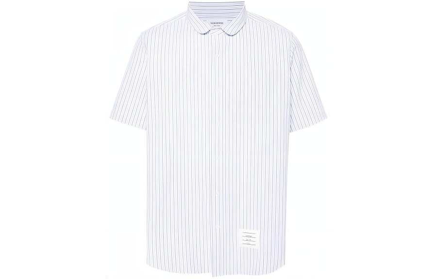 THOM BROWNE THOM BROWNE Striped Short Sleeved Shirt